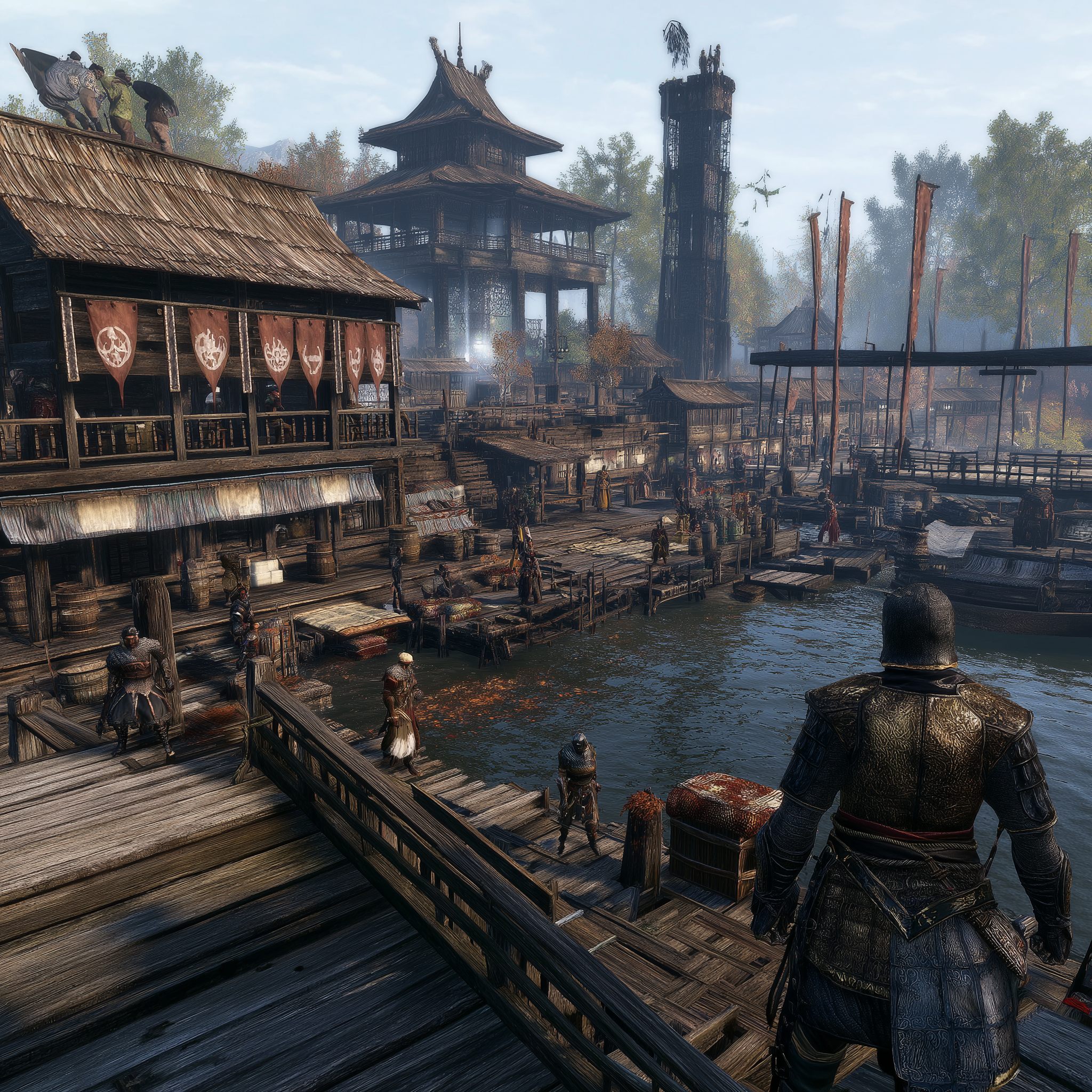 Grande cité médiévale de Tassen Dorn